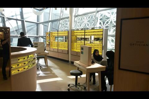 John Lewis optician Stratford